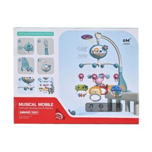 Baby crib musical cot mobile