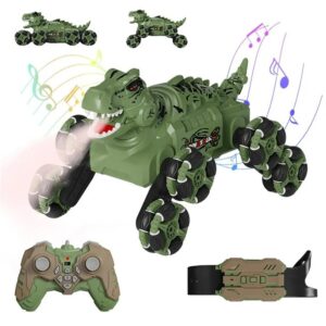 Stunt Car RC Spray Dinosaur