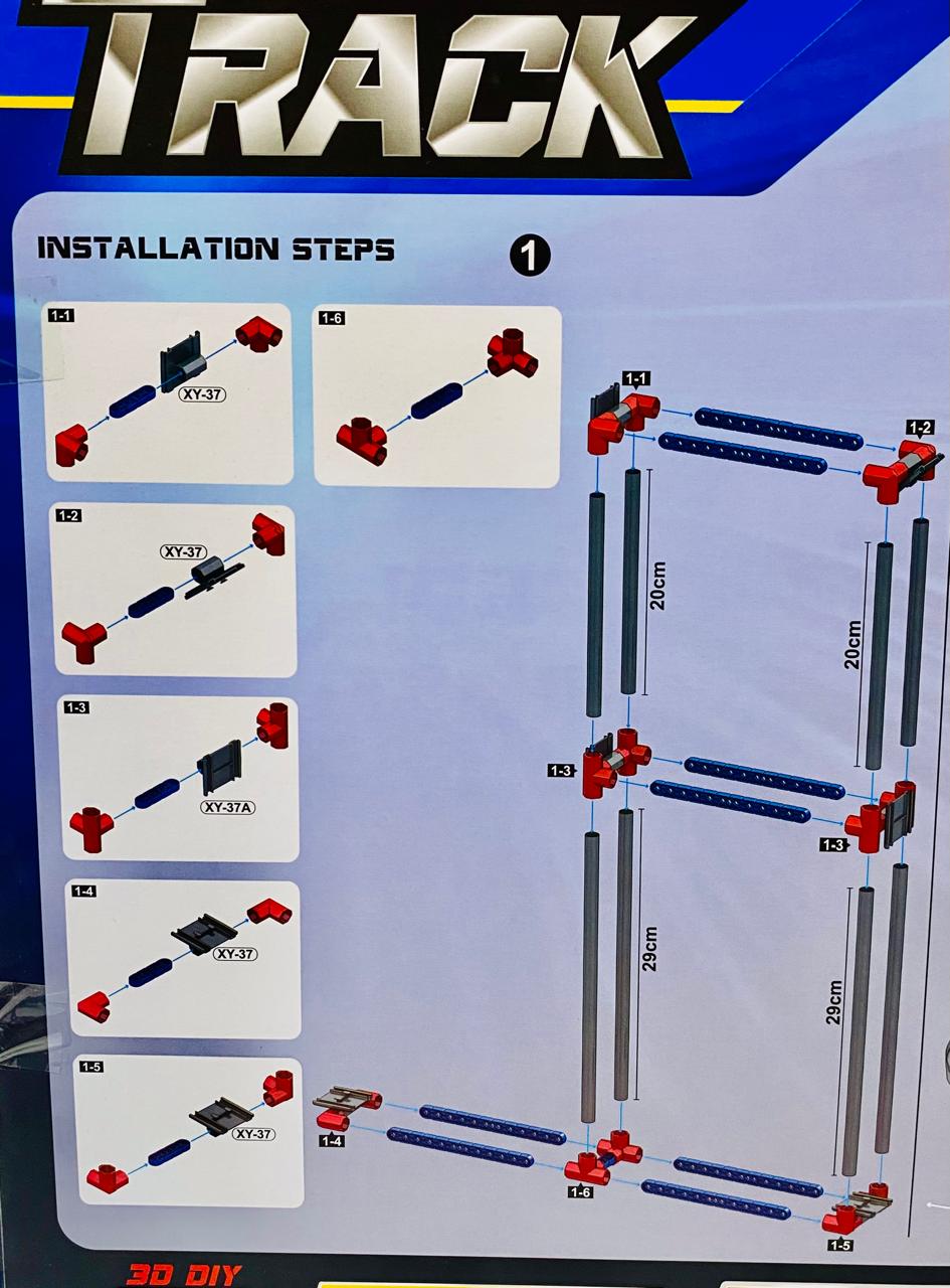 Magnetic Track 62PCS - Image 4
