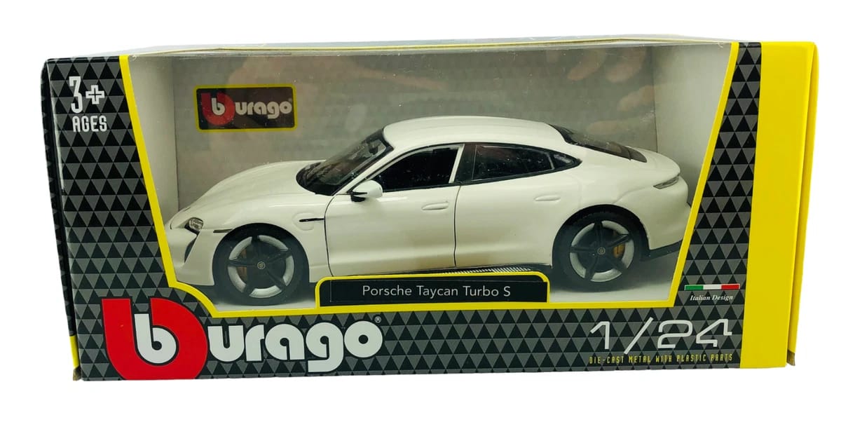 Porsche Taycan Turbo S Die Cast Model Car - Image 5