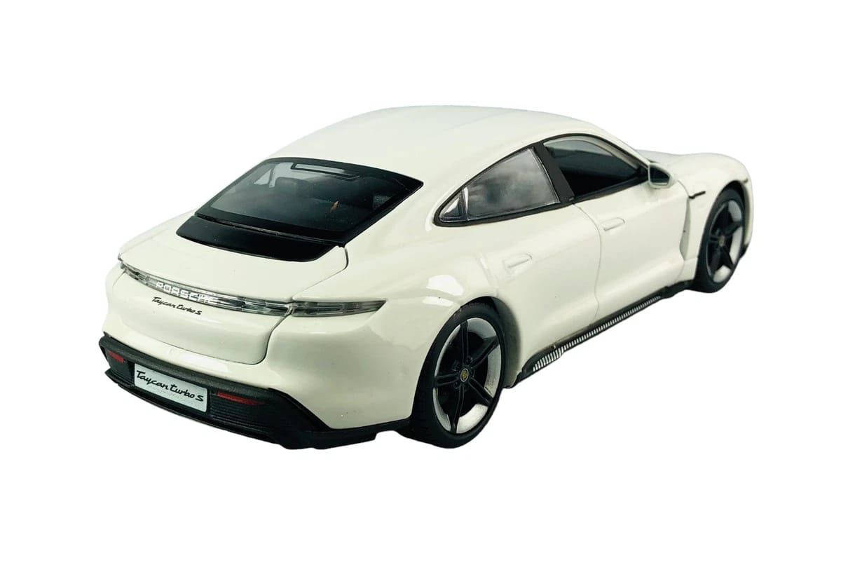 Porsche Taycan Turbo S Die Cast Model Car - Image 2