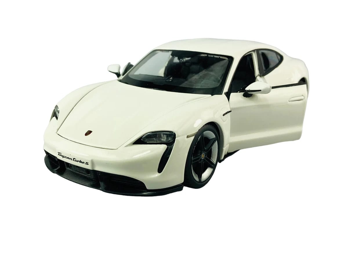 Porsche Taycan Turbo S Die Cast Model Car - Image 3