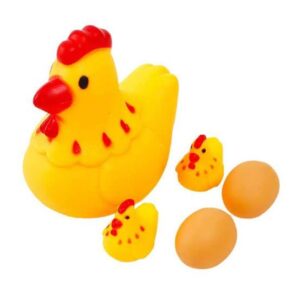 Hen Family Chu Chu with Egg Set for Kids