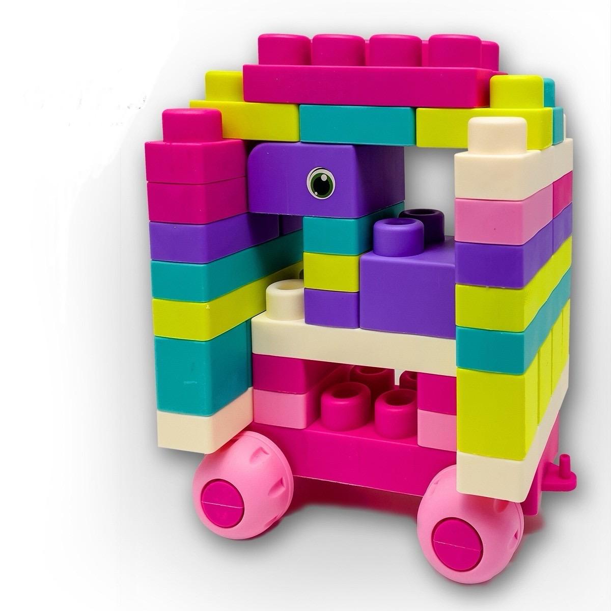 Building Blocks Rubber Small 50 PCS for Kids - Image 3