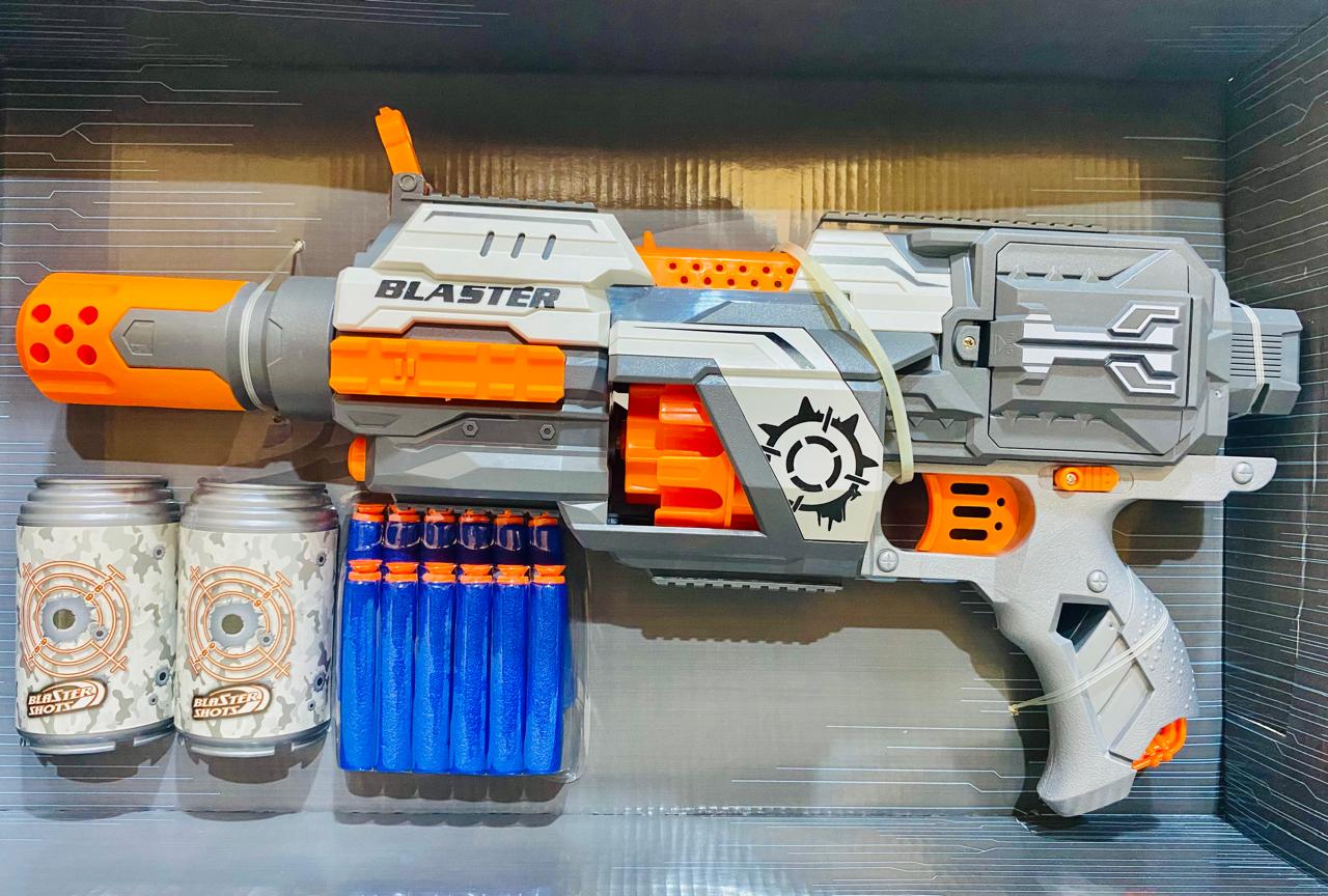 Blaster Shots 12X Gun for Kids - Image 3