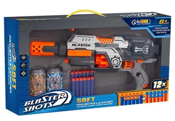 Blaster Shots 12X Gun for Kids - Image 4