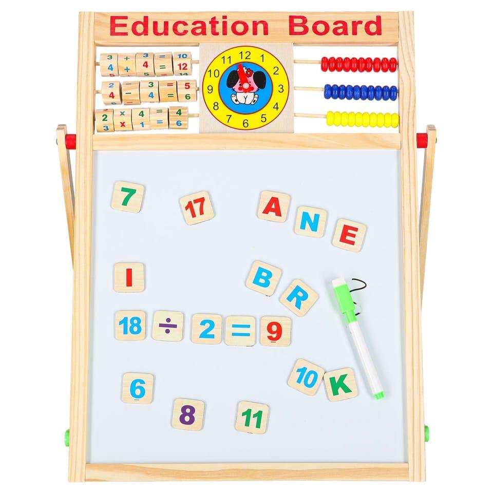 Multi-Purpose Magnetic Educational Board for Kids - Image 5