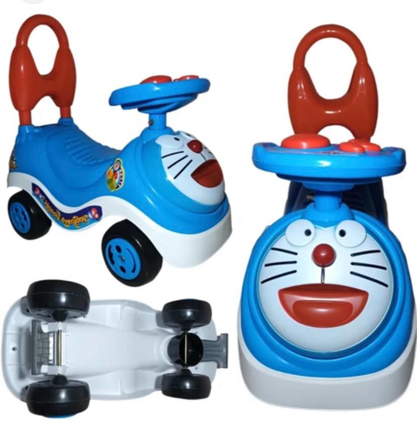 Doraemon Lovely Baby Push Car with Music for Toddlers - Image 2