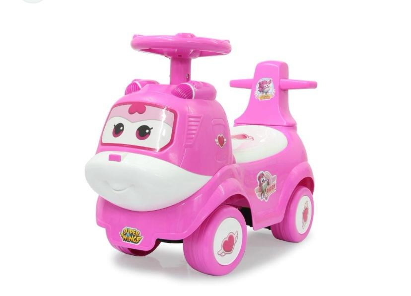 Adorable Pink Ride-on Toy Car Designed for Toddlers - Image 2