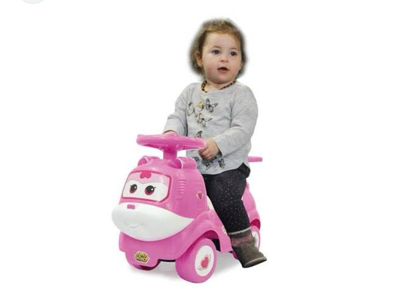 Adorable Pink Ride-on Toy Car Designed for Toddlers