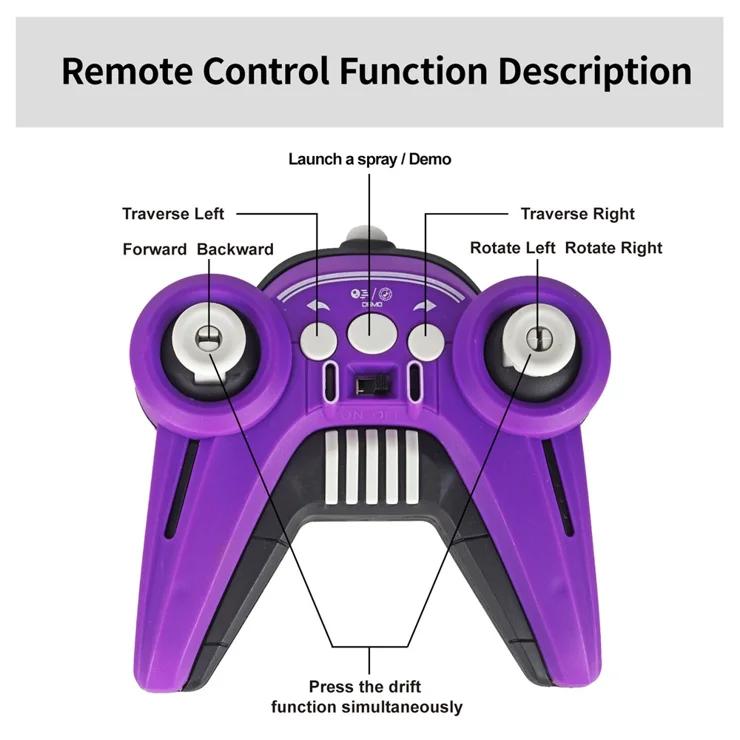 Racing Car R/C 2.4G High Speed Spray Car Toy - Image 3