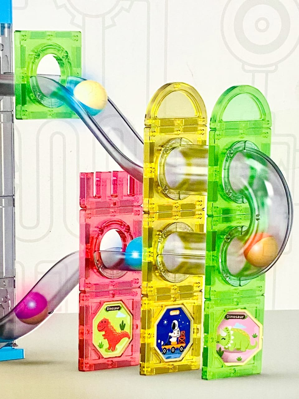 Pipeline Magnetic Blocks 71PCS – Creative Construction Building Toy for Kids - Image 3