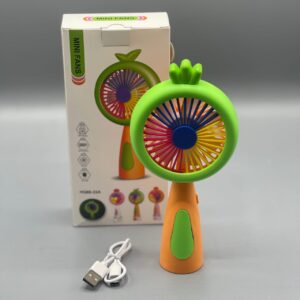 Handheld Mini Fan – USB Rechargeable Personal Fan for Kids