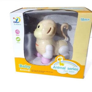 Electric Dancing Monkey Educational Toy with Light & Sound for Kids