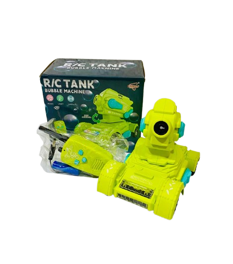 R/C Tank Bubble Machine Car