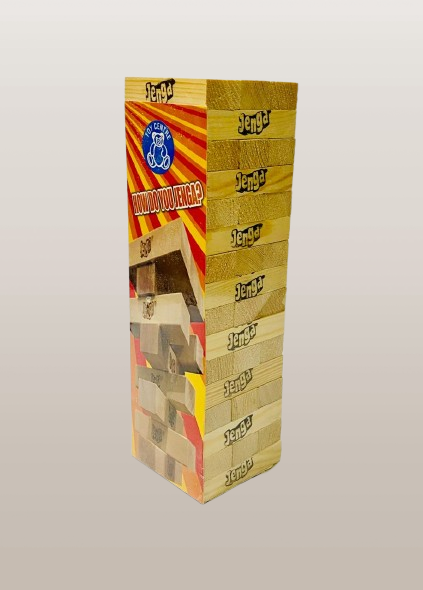 Wooden Classic Jenga Hasbro 48Pcs - Image 5