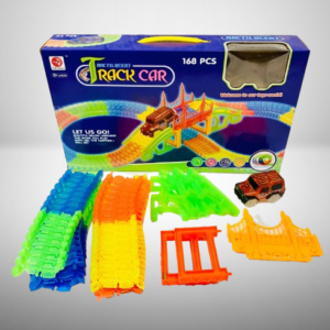 Noctilucent Track Car set with 168 pieces