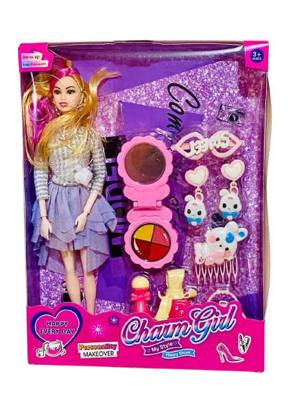 Charm Girl Personality Makeover Doll for Girls - Image 4