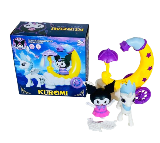 Kuromi Carriage Toy for Kids