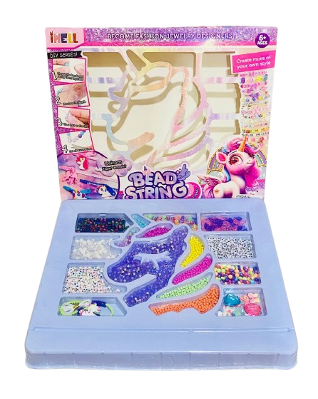 Bead String Unicorn Theme Set for Kids - Image 4