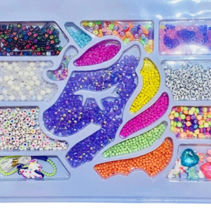 Bead String Unicorn Theme Set for Kids