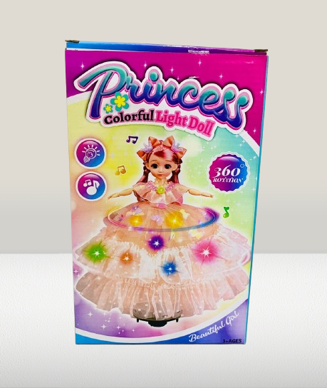 Princess Colorful Light Doll for Kids - Image 4