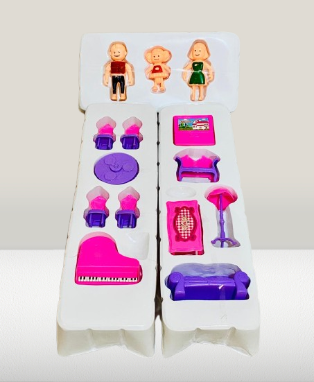 Lovely Baby Doll House Set for Kids - Image 3