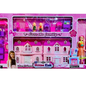 Elegant House Euit with Doll Set for Kids