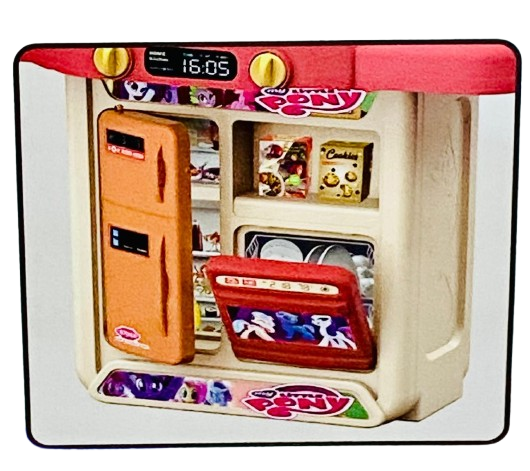 MY little Pony Kitchen Trolly 35PCS Set for Kids - Image 4