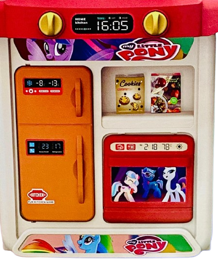 MY little Pony Kitchen Trolly 35PCS Set for Kids - Image 2