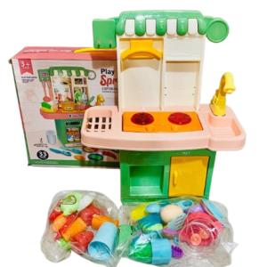 Playhouse Spray Kitchen 33PCS Set for Kids