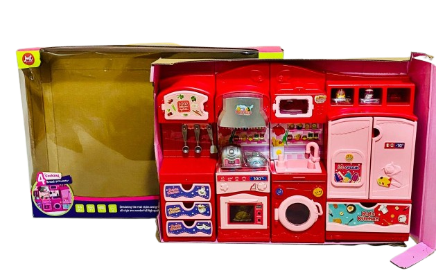 Kitchen Set Large 4 Cooking Bread Simulation for Kids - Image 6