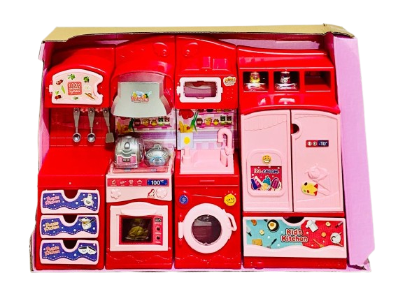 Kitchen Set Large 4 Cooking Bread Simulation for Kids - Image 5
