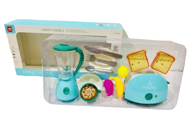Mini Home Appliances Series Toaster & Juicer Set for Kids - Image 5
