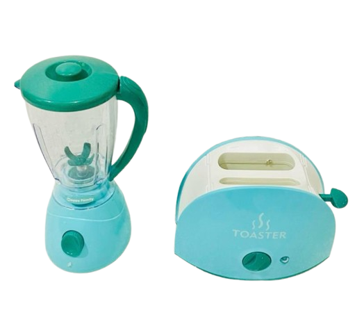 Mini Home Appliances Series Toaster & Juicer Set for Kids - Image 4