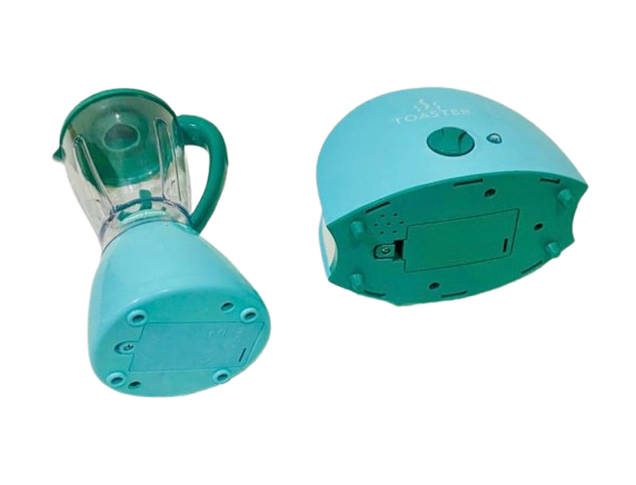 Mini Home Appliances Series Toaster & Juicer Set for Kids - Image 2