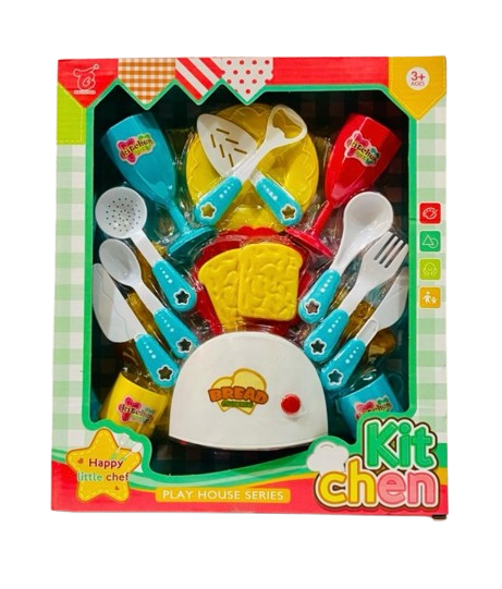 Bread Cooking Kitchen Set for Kids - Image 4