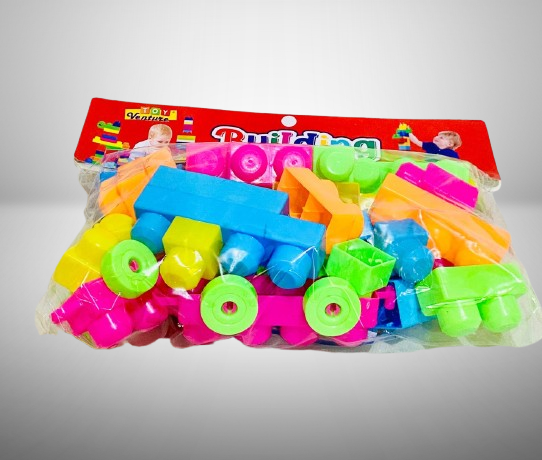 Small Wheel Building Blocks Set for Kids - Image 2