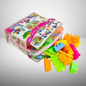 Building Play Set Blocks Bag 72PCS for Kids