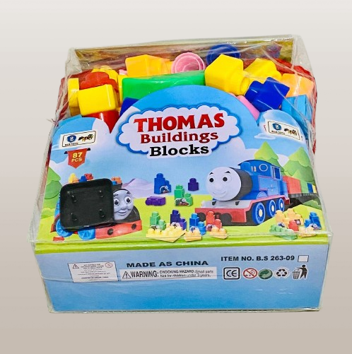 Thomas Building Blocks 87PCS Bag for Kids - Image 2