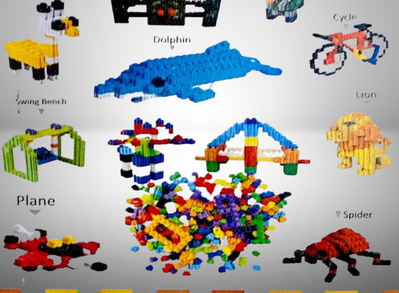 Building Blocks 90PCS Card for Kids - Image 2