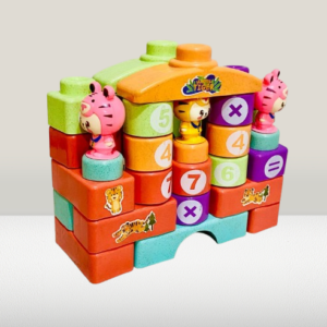 34PCS Happy Tiger Blocks set for Kids