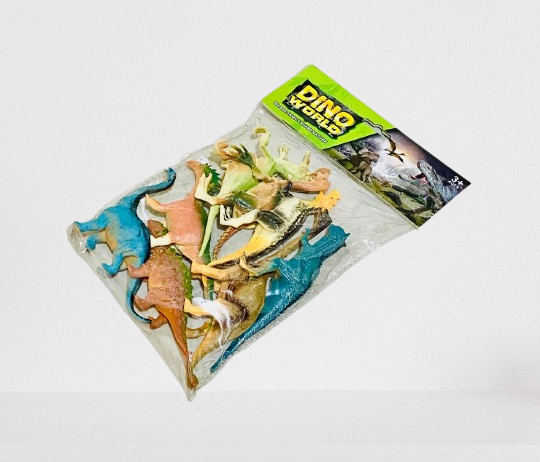 Dino World Zoo Set 8PCS Bag for Kids - Image 3