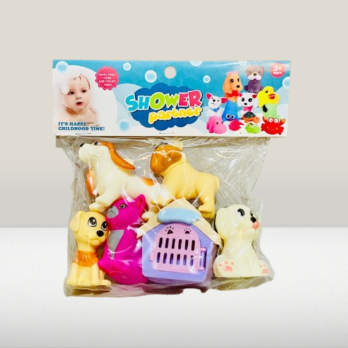 Shower Partner 6PCS Chu Chu Dog for Kids - Image 4