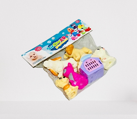 Shower Partner 6PCS Chu Chu Dog for Kids - Image 2