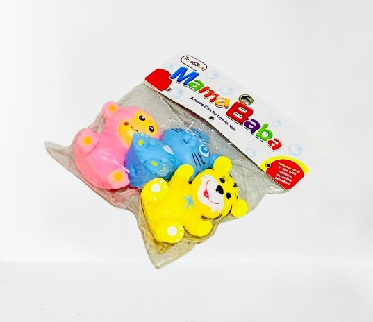 Mama Baba Animal 3PCS Chu Chu for Kids - Image 3