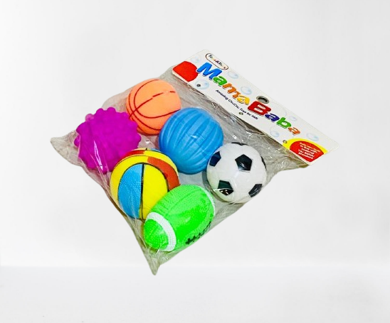 Mama Baba Balls 6PCS Chu Chu for Kids - Image 3