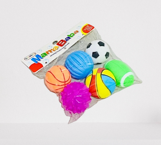Mama Baba Balls 6PCS Chu Chu for Kids - Image 2