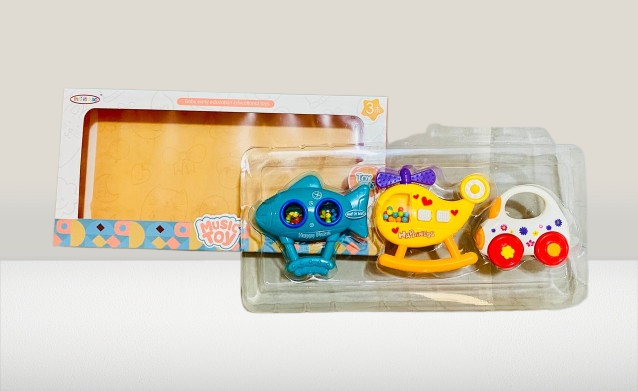 Music Toys Rattle 3PCS Box for Newborn Babies - Image 4