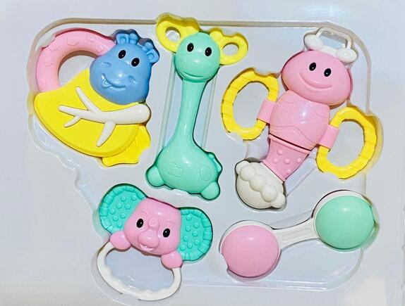 Baby Toys Rattle 5PCS Box for Newbon Babies - Image 3